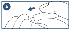 Press the lancet, against your fingertip on the side from where the cap was extracted. This will allow the lancet to pierce the skin. The tip of the lancet retracts automatically and safely after use.