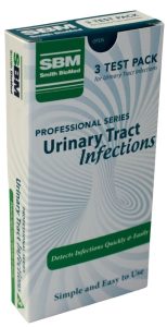 Urinary Tract Infection (UTI) home test kit - 3 pack