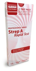 Step A rapid Test for the throat - 1 test pack